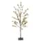 4ft. Pre-Lit Twig Tree, White LED Twinkle Lights